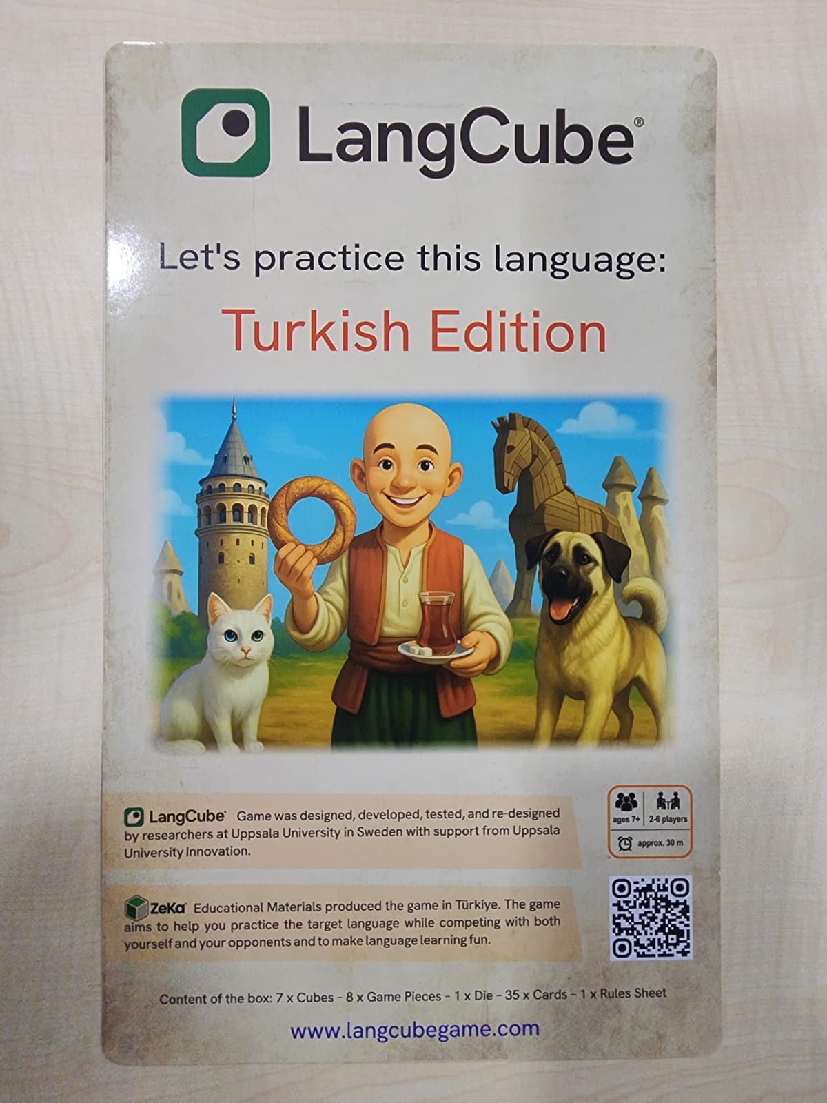 Yabancı Dil Olarak Türkçe Öğretiminde Yeni Bir Soluk: "Langcube" Eğitsel Kutu Oyunu Çukurova TÖMER'de Tanıtıldı